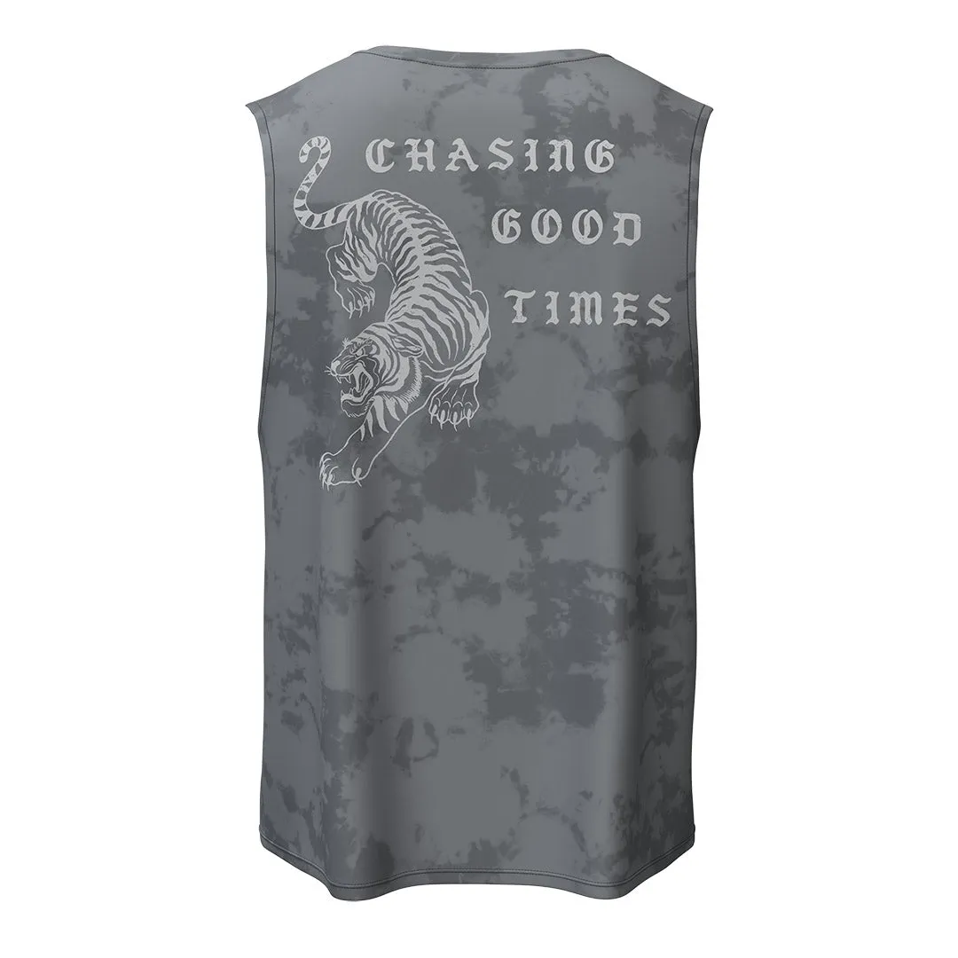 Men's Muscle Tee- Smoked Pearl sold by rnnr product image thumbnail 2