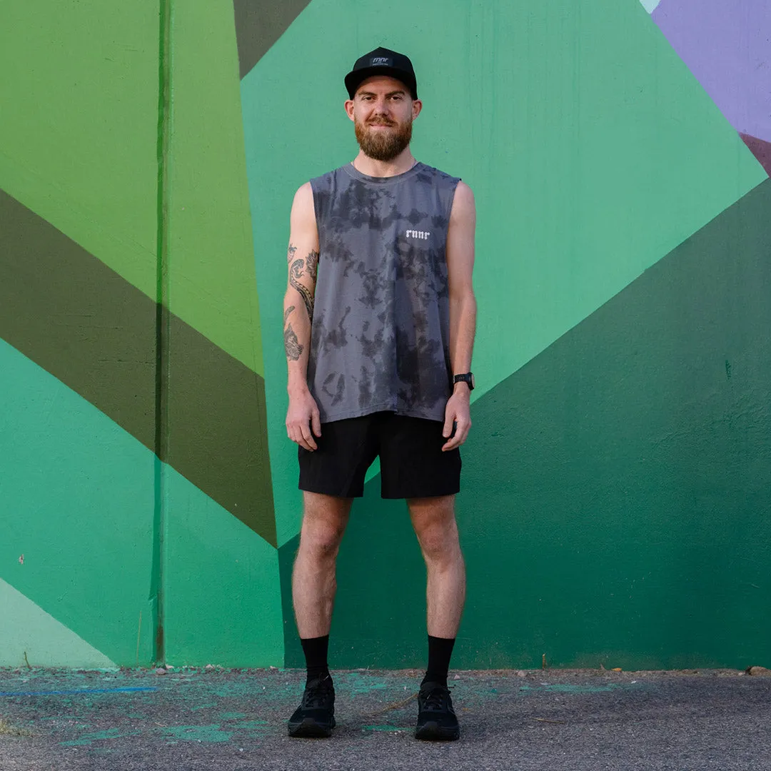 Men's Muscle Tee- Smoked Pearl sold by rnnr product image thumbnail 4