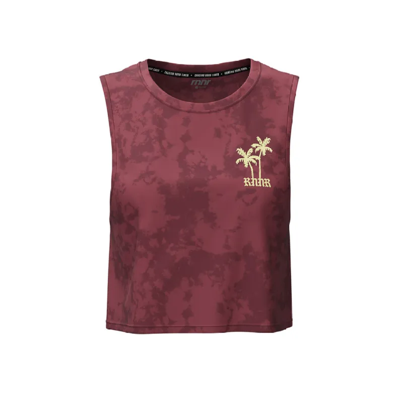 Women's Muscle Tee: Ruby Wine sold by rnnr