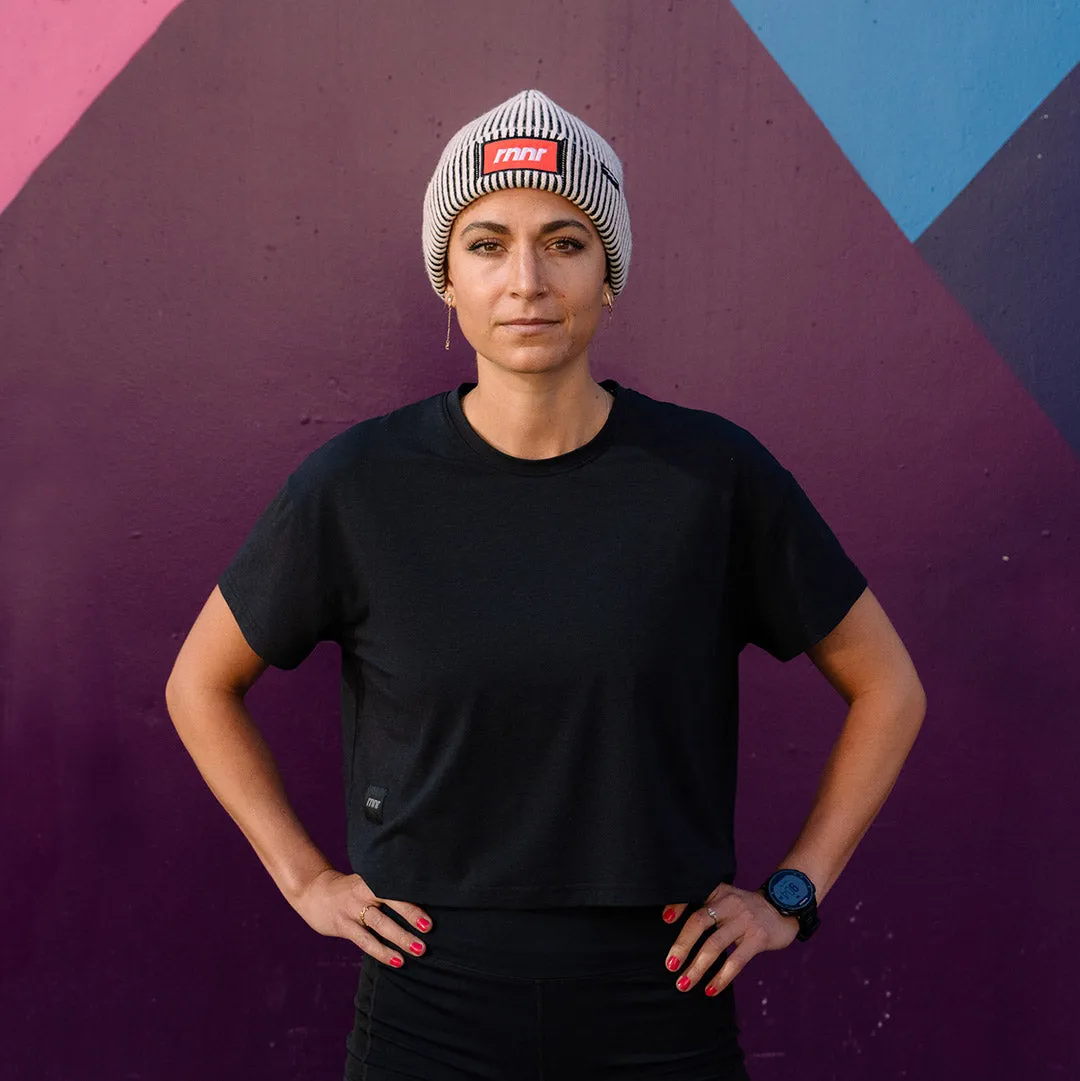 Beanie: Barred sold by rnnr product image thumbnail 3