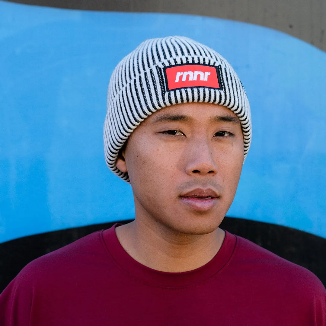 Beanie: Barred sold by rnnr product image thumbnail 5
