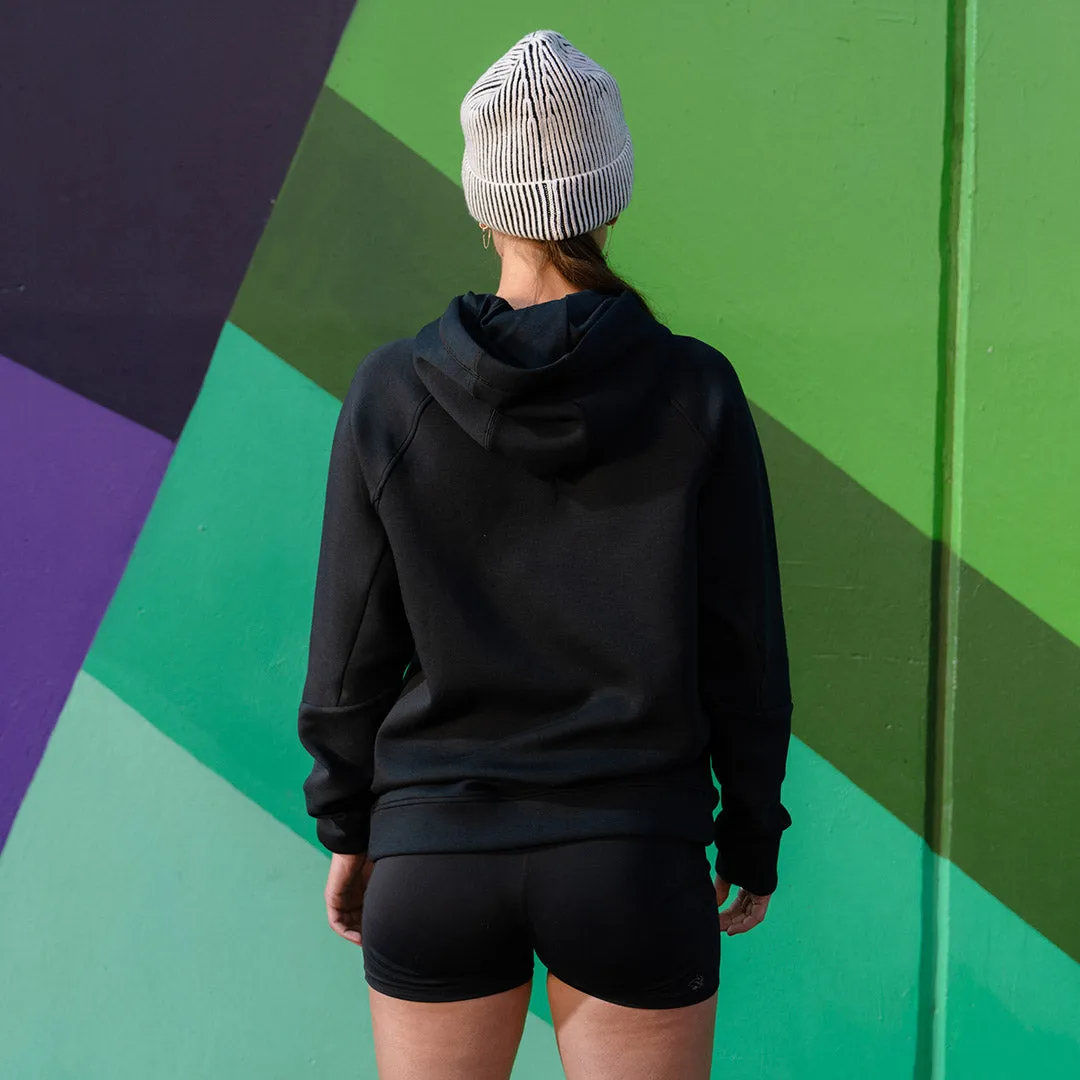 Heavyweight Hoodie- Black sold by rnnr product image thumbnail 5