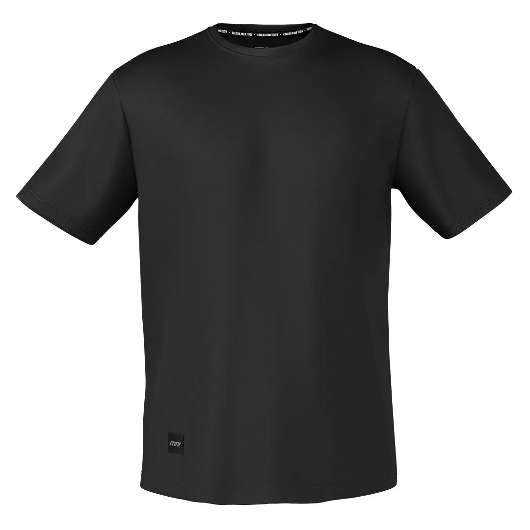 Men's Running Tee- Black sold by rnnr