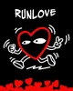 Heavyweight Hoodie- Run Love sold by rnnr