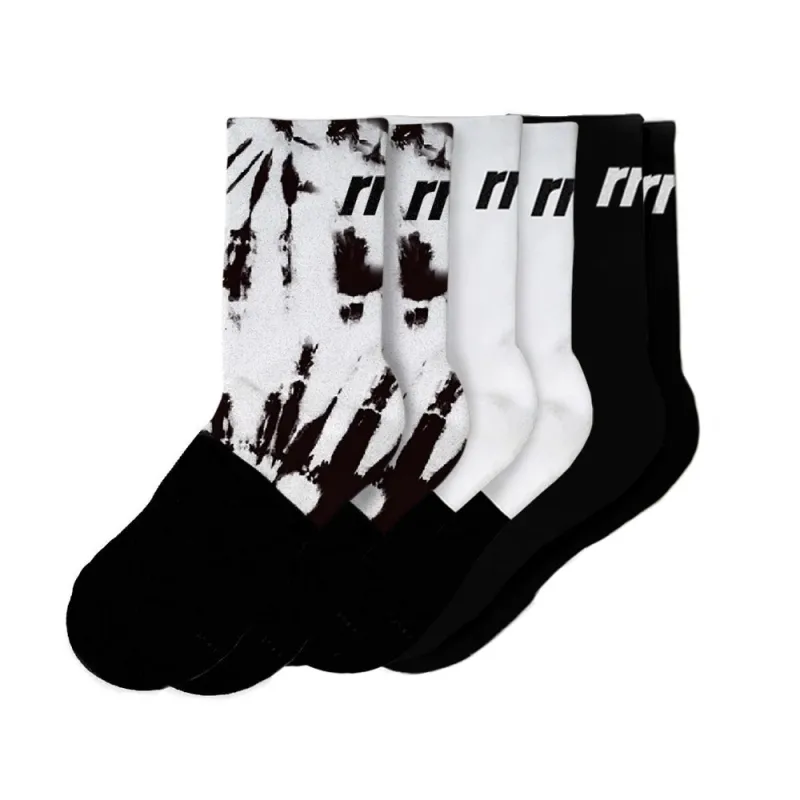 Marathon Sock Black & White- 3 Pack sold by rnnr