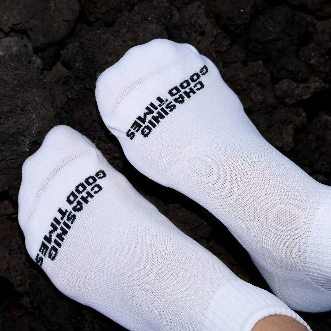 Quarter Crew Sock- Basic White sold by rnnr product image thumbnail 5