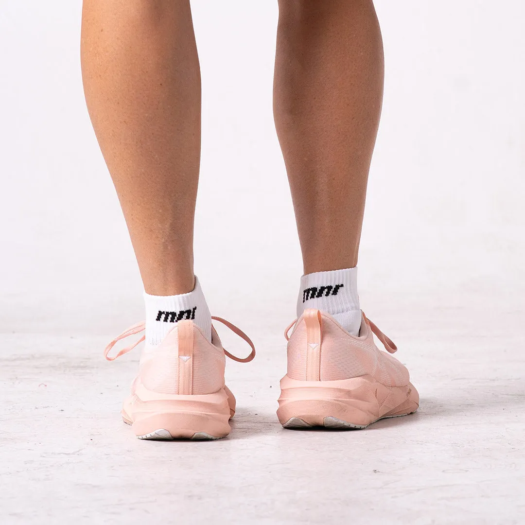 Quarter Crew Sock- Basic White sold by rnnr product image thumbnail 4