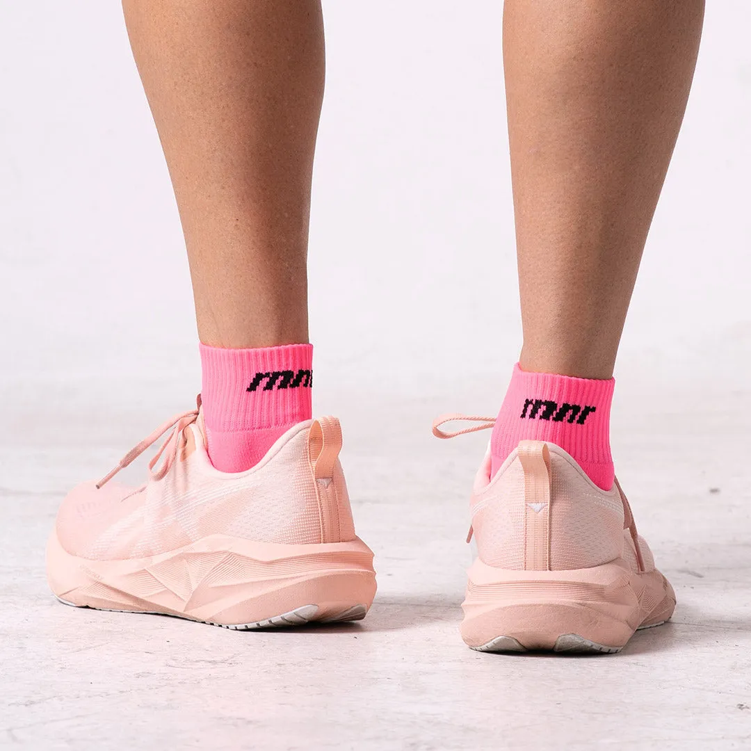 Quarter Crew Sock- Basic Pink sold by rnnr product image thumbnail 4