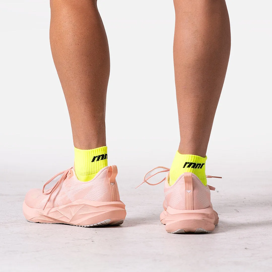 Quarter Crew Sock- Basic Lime sold by rnnr product image thumbnail 4