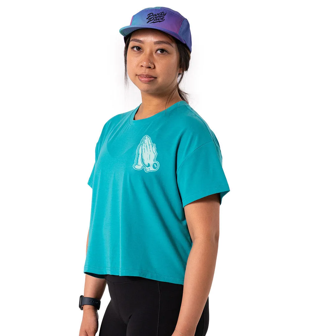 Women's Running Tee: Pray For My Long Run sold by rnnr product image thumbnail 2