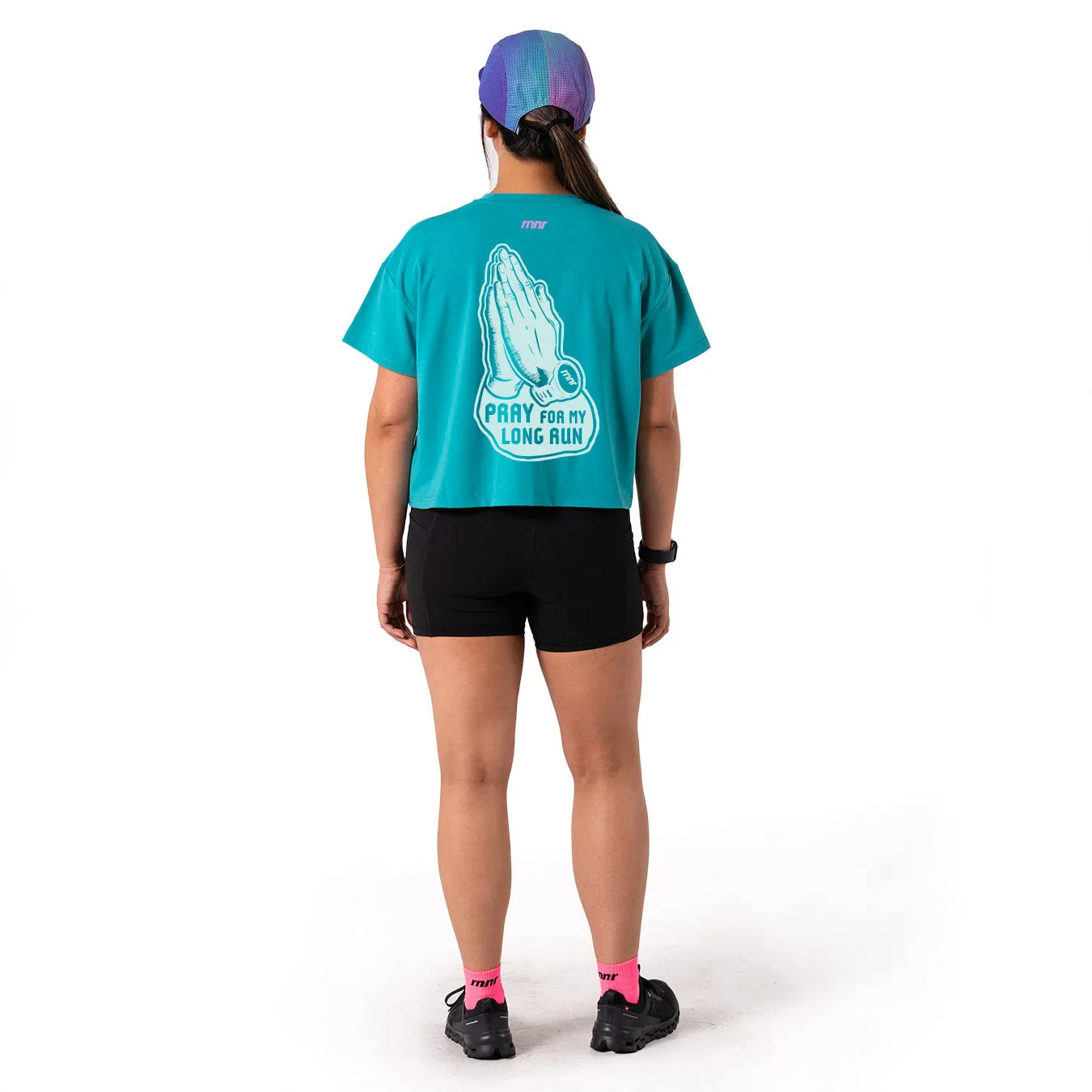 Women's Running Tee: Pray For My Long Run sold by rnnr product image thumbnail 3