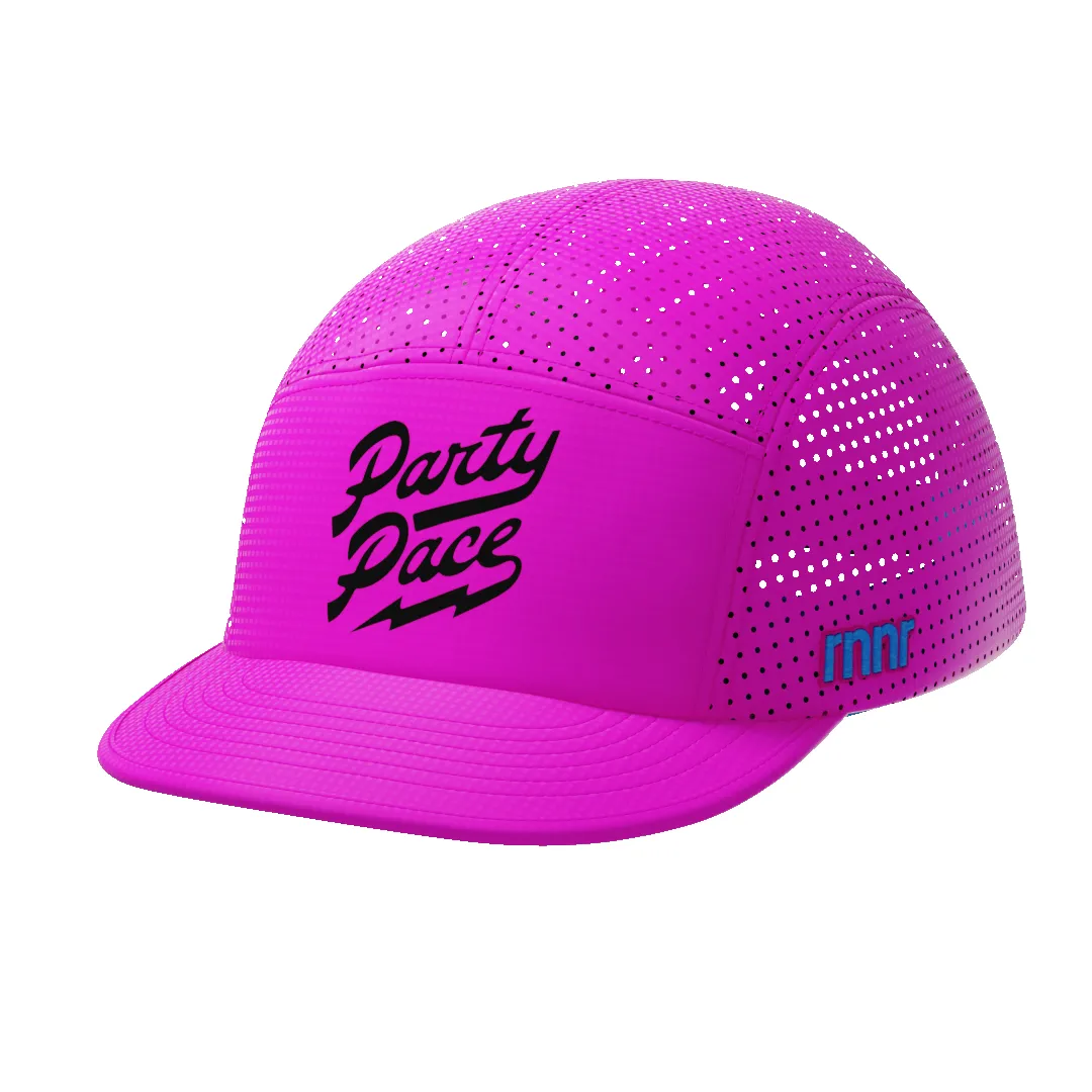 Pacer Hat: Party Pace Pink sold by rnnr