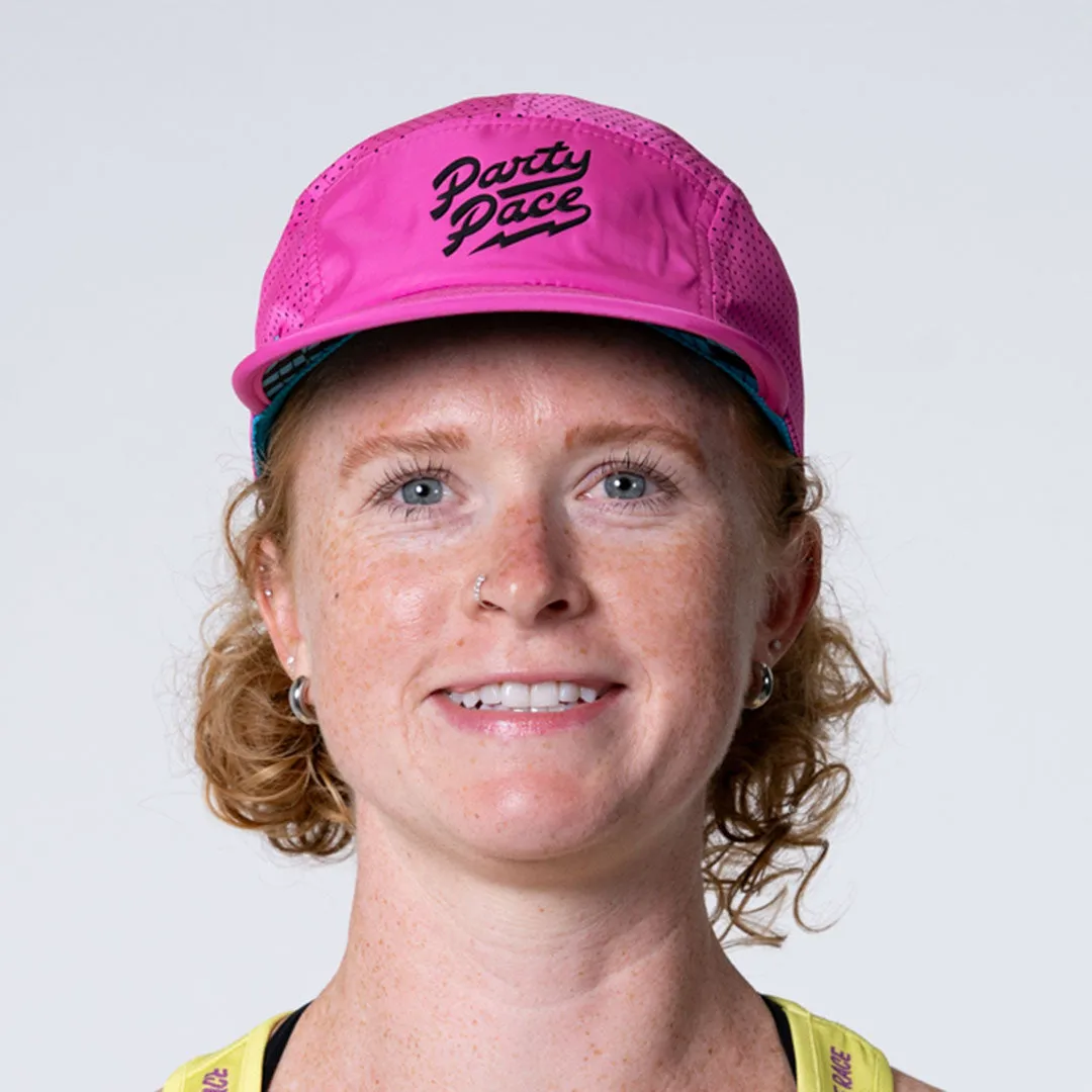 Pacer Hat: Party Pace Pink sold by rnnr product image thumbnail 2