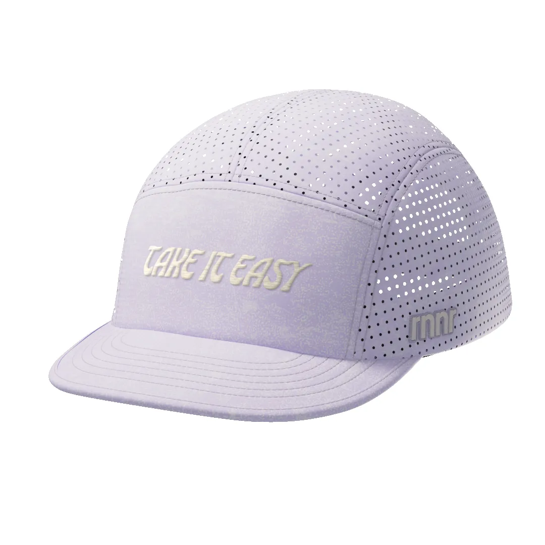Pacer Hat: Purple Take It Easy sold by rnnr