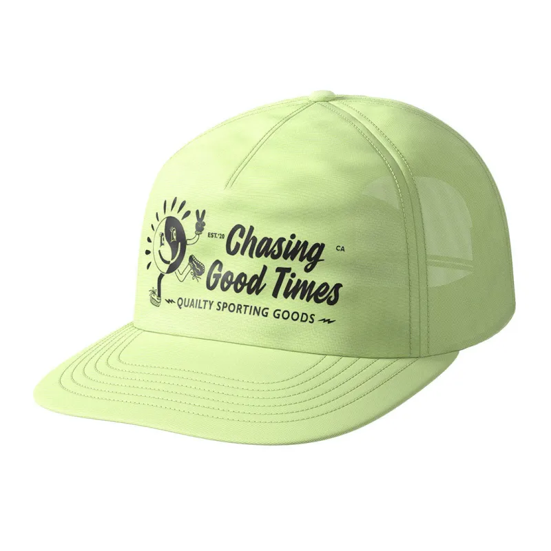 Hustler Hat- Lime made by rnnr