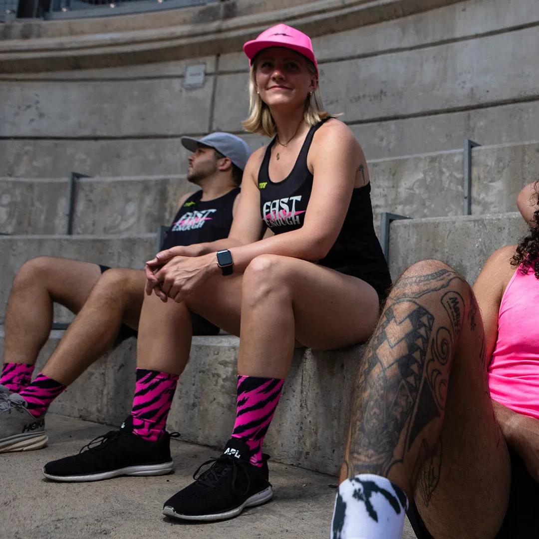 Marathon Crew Sock- Pink Tiger sold by rnnr product image thumbnail 2