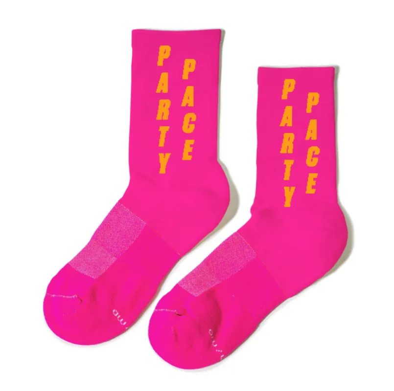Marathon Sock: Party Pace sold by rnnr