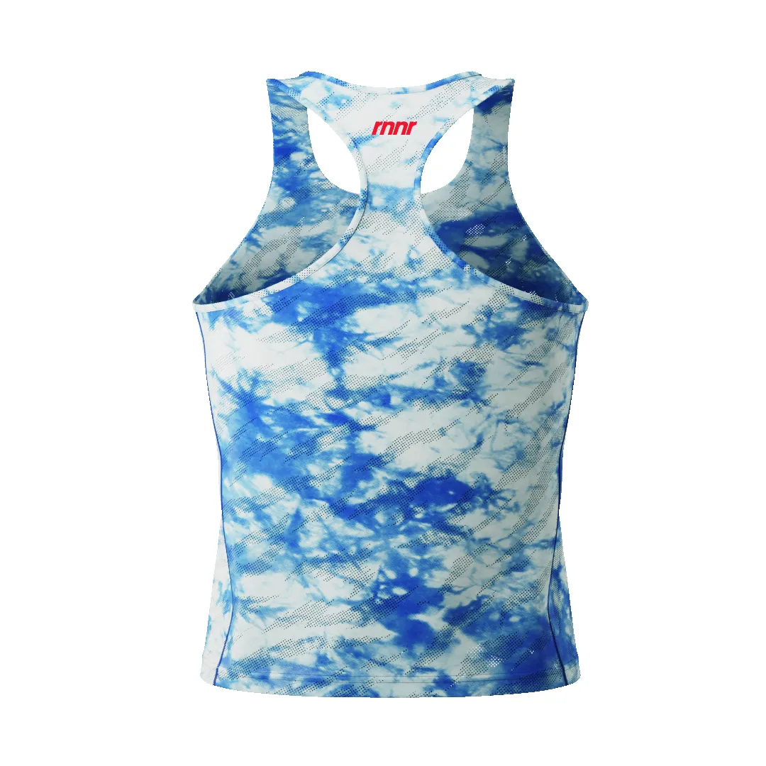 All Out Singlet Women's CROPPED- Hazy sold by rnnr product image thumbnail 2
