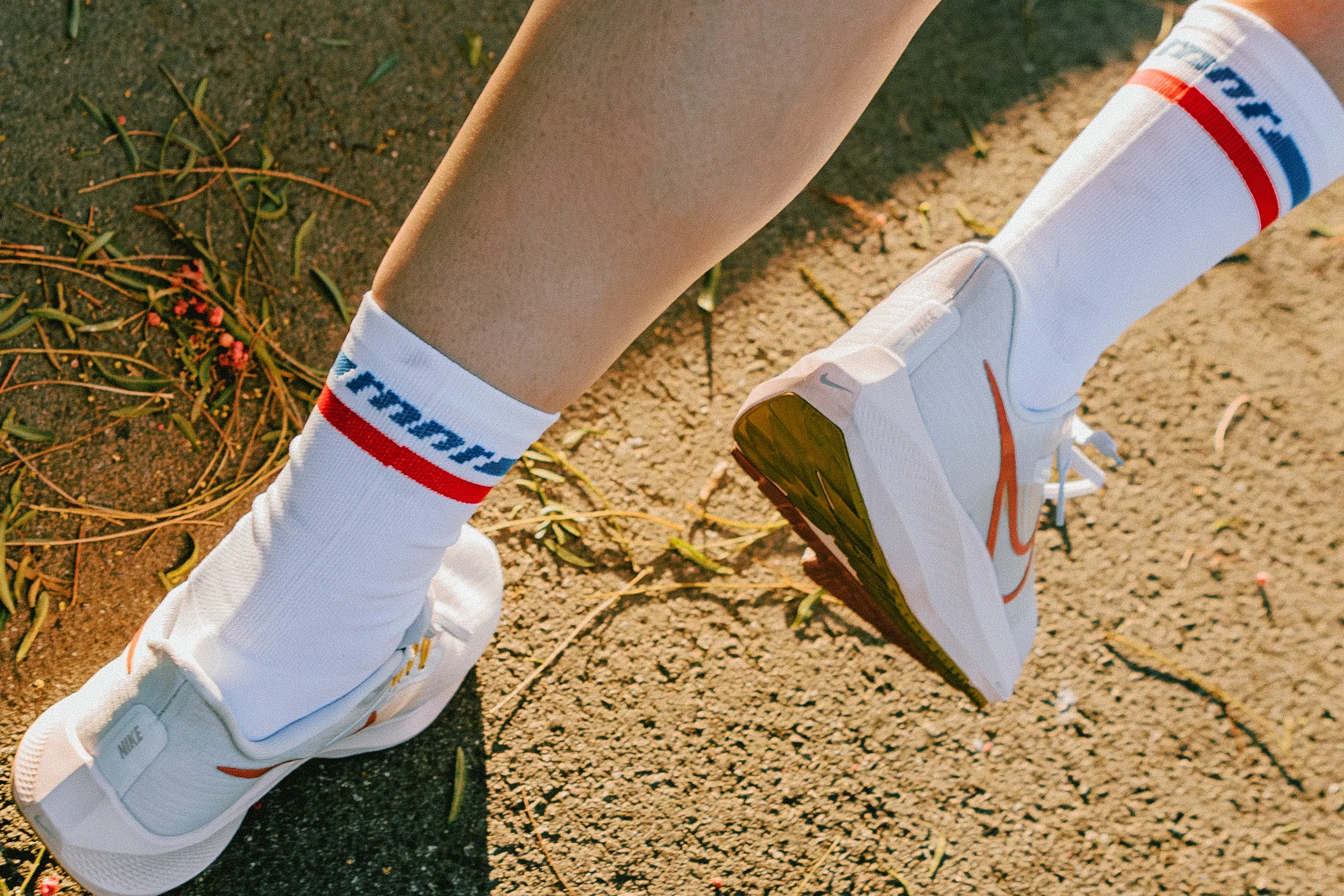 Marathon Crew Sock- Hazy sold by rnnr product image thumbnail 2