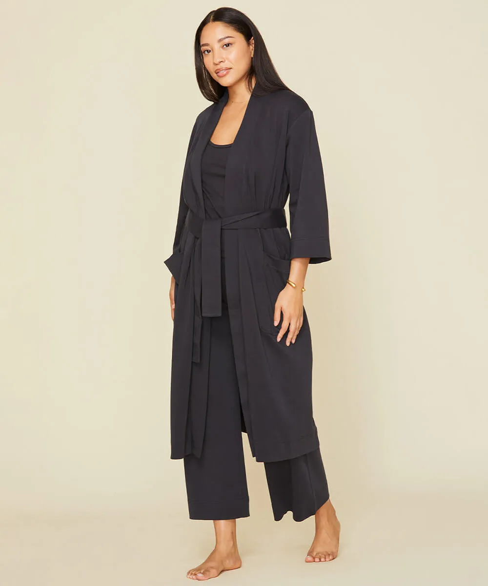 Organic Cotton Essential Robe sold by Knickey