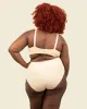 Organic Cotton Triangle Soft Bra in Carbon + Wheat 2 Pack sold by Knickey