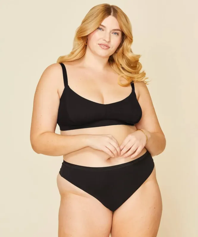 Organic Cotton New Triangle Soft Bra sold by Knickey