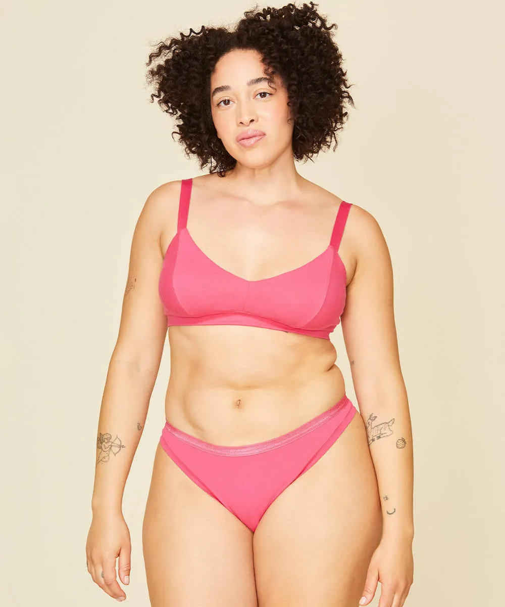 Organic Cotton Low-Rise Thong in Aurora 3-Pack sold by Knickey product image thumbnail 2