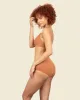 Organic Cotton Triangle Soft Bra in Carbon + Spice 2 Pack sold by Knickey