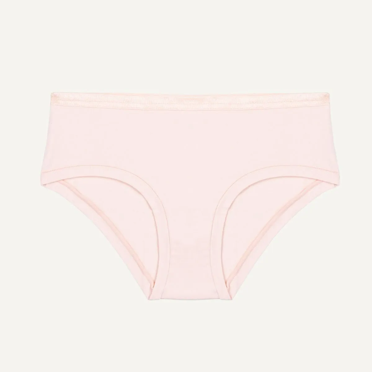 Organic Cotton Mid-Rise Hipster in Quartz sold by Knickey