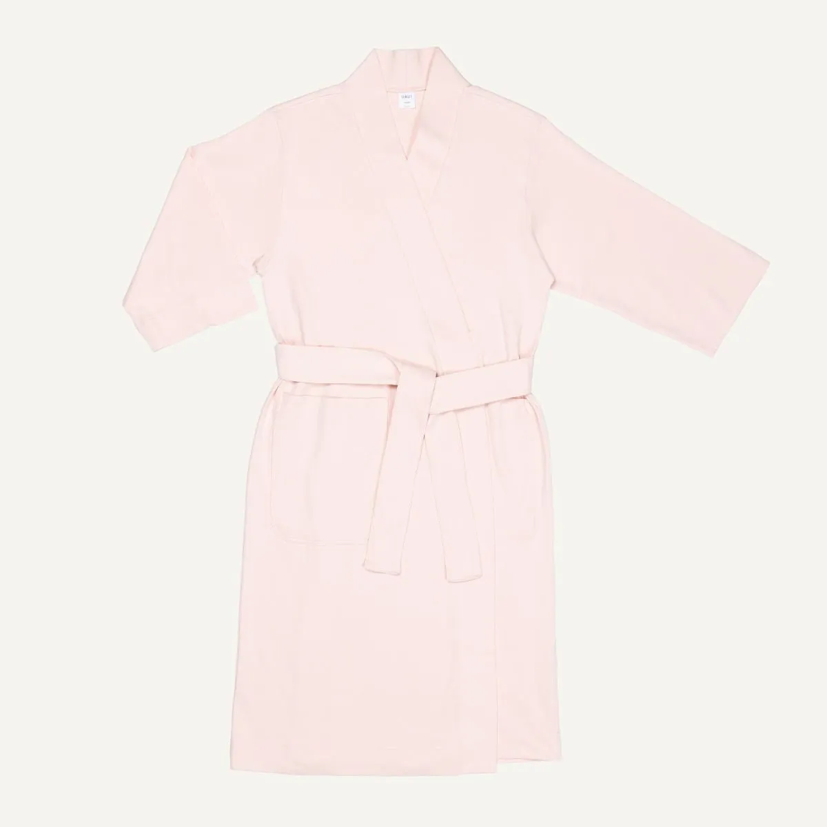 Organic Cotton Essential Robe in Quartz sold by Knickey