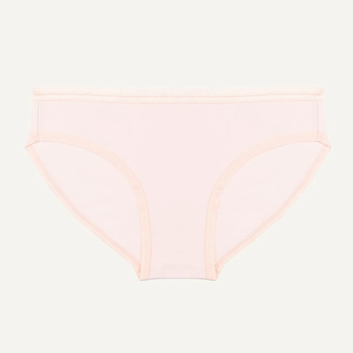 Organic Cotton Low-Rise Brief in Quartz sold by Knickey