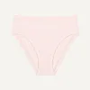 Organic Cotton Mid-Rise Bikini in Quartz sold by Knickey