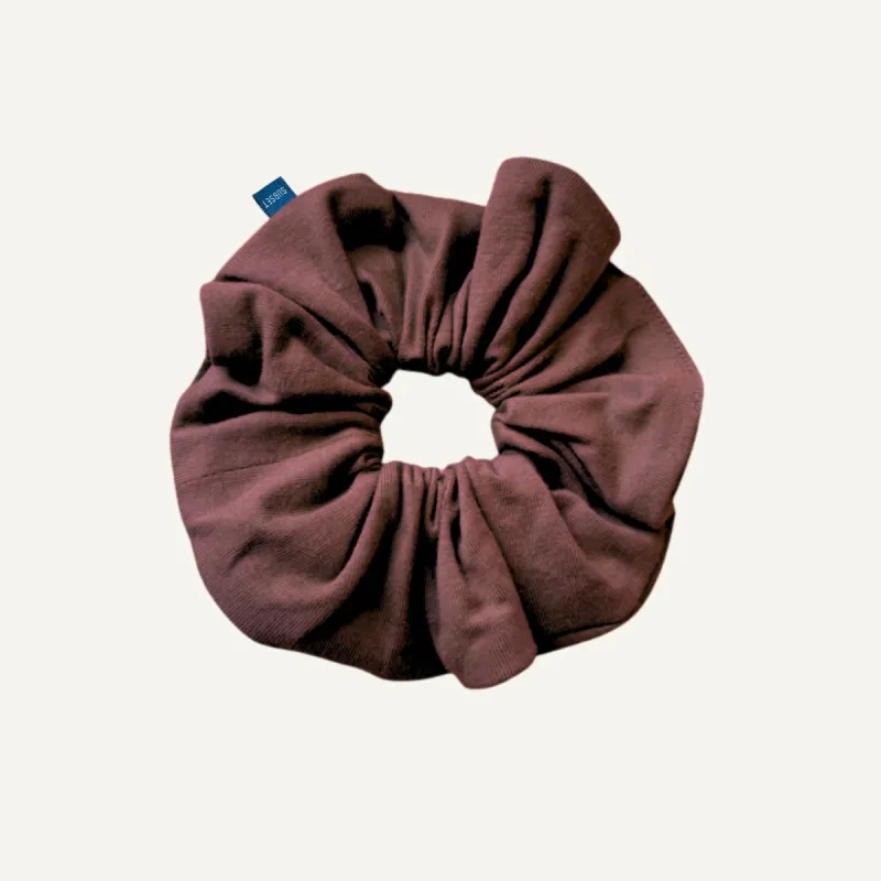 The Scrap Scrunchie in Cacao made by Subset