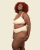 Organic Cotton Triangle Soft Bra in Wheat 2-Pack sold by Knickey
