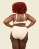 Organic Cotton Triangle Soft Bra in Wheat 2-Pack sold by Knickey