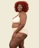 Organic Cotton Triangle Soft Bra in Wheat 2-Pack sold by Knickey