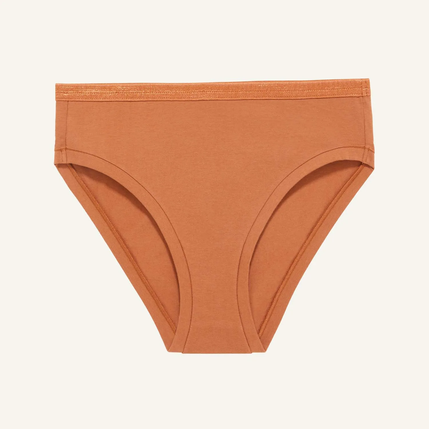 Organic Cotton Mid-Rise Bikini sold by Knickey product image thumbnail 5
