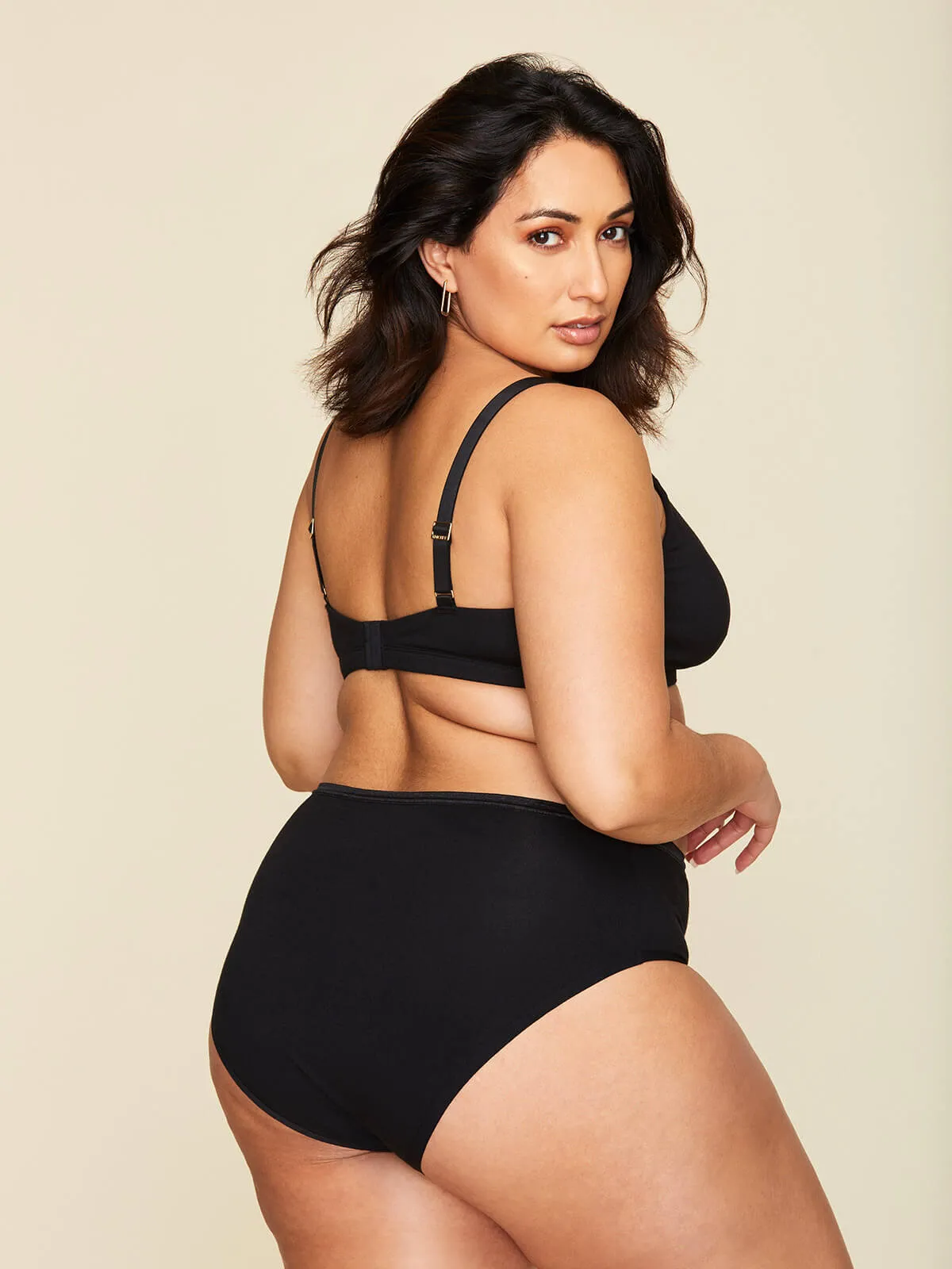 Organic Cotton High-Rise Brief sold by Knickey