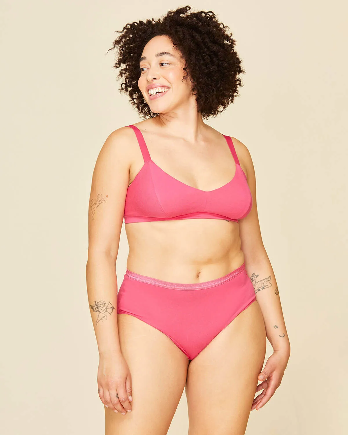 Organic Cotton Mid-Rise Brief in Aurora 3-Pack sold by Knickey product image thumbnail 3