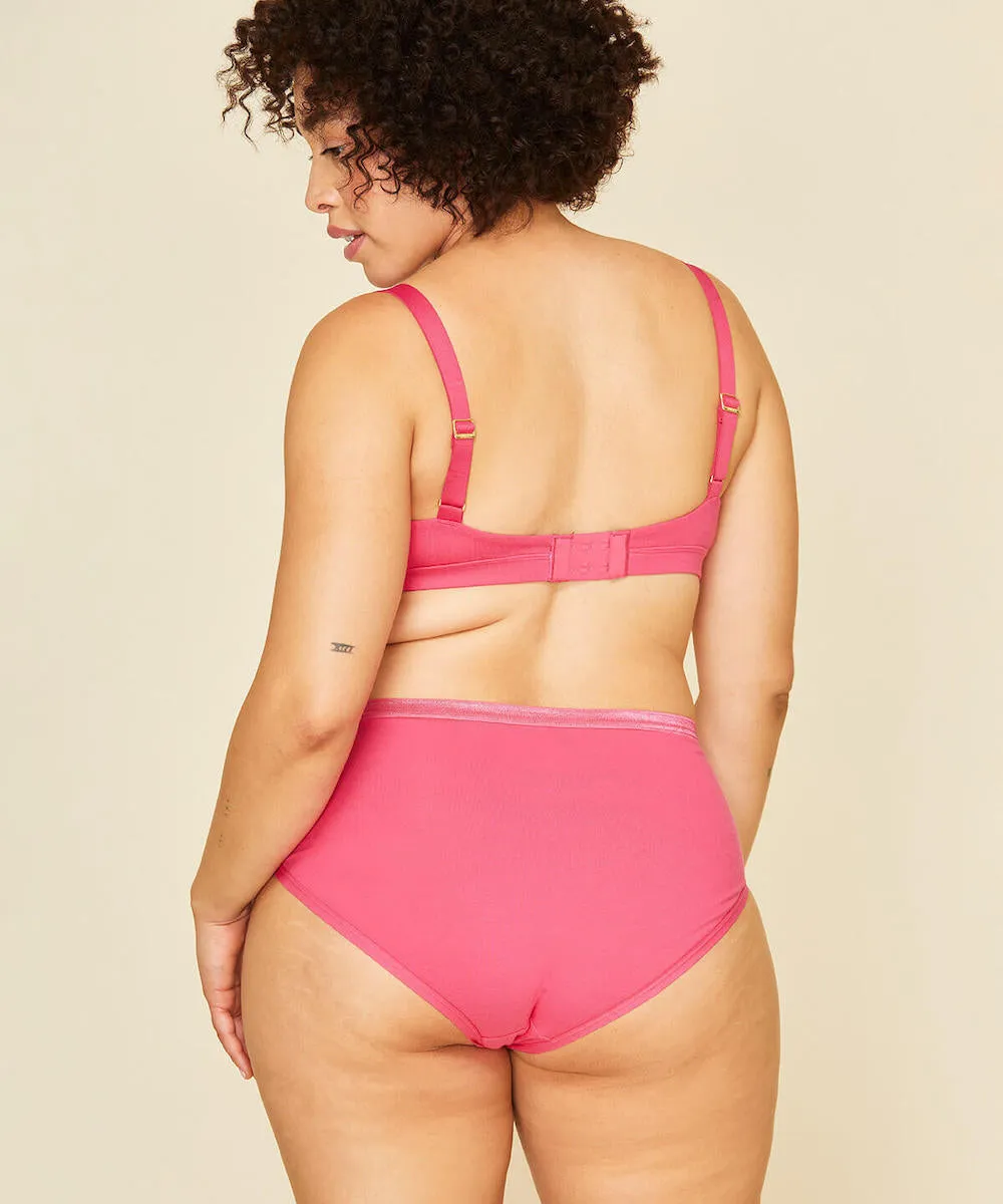 Organic Cotton Mid-Rise Brief in Aurora 3-Pack sold by Knickey product image thumbnail 2