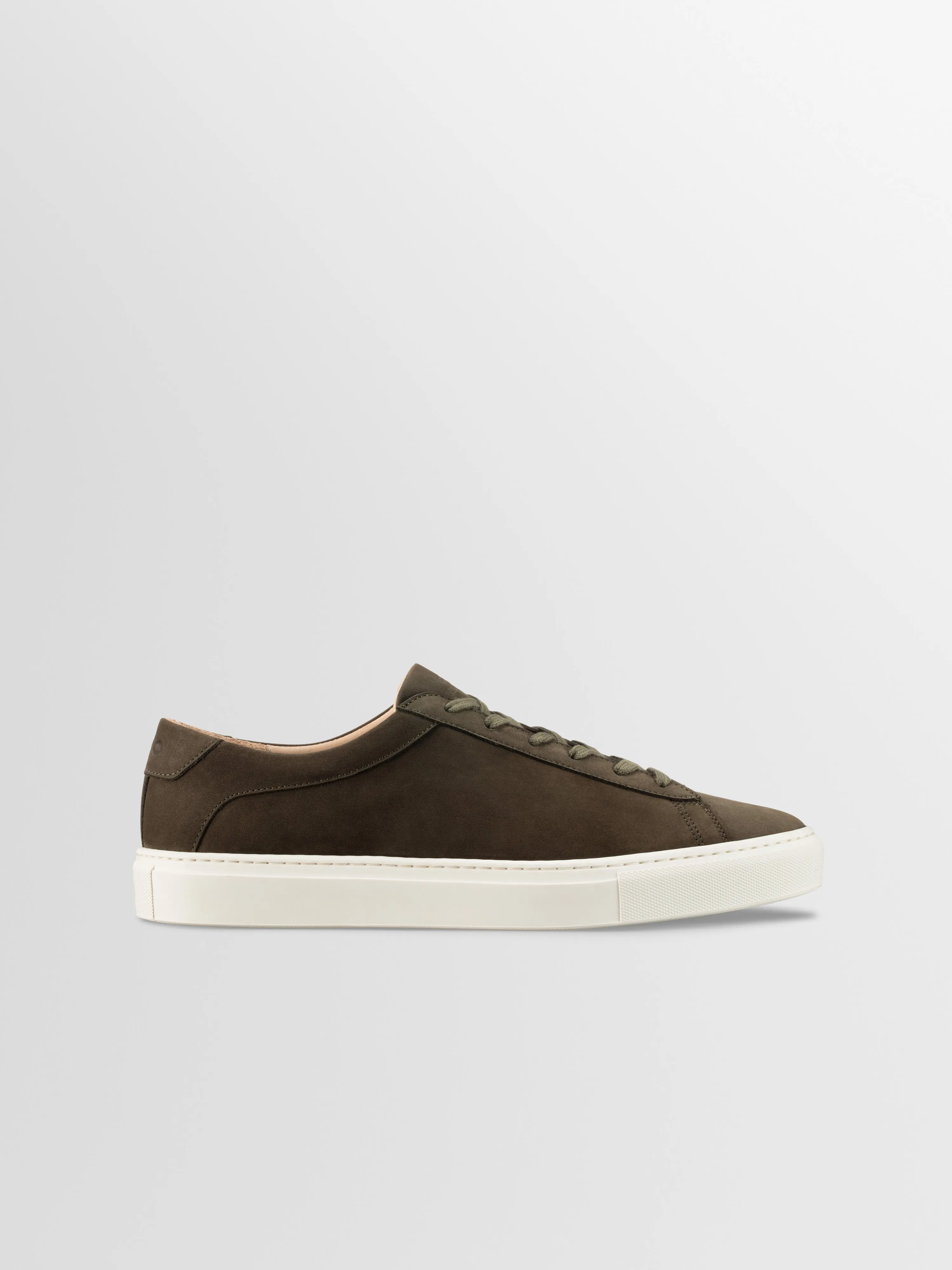 Capri Nubuck Sneaker in Fern sold by Koio