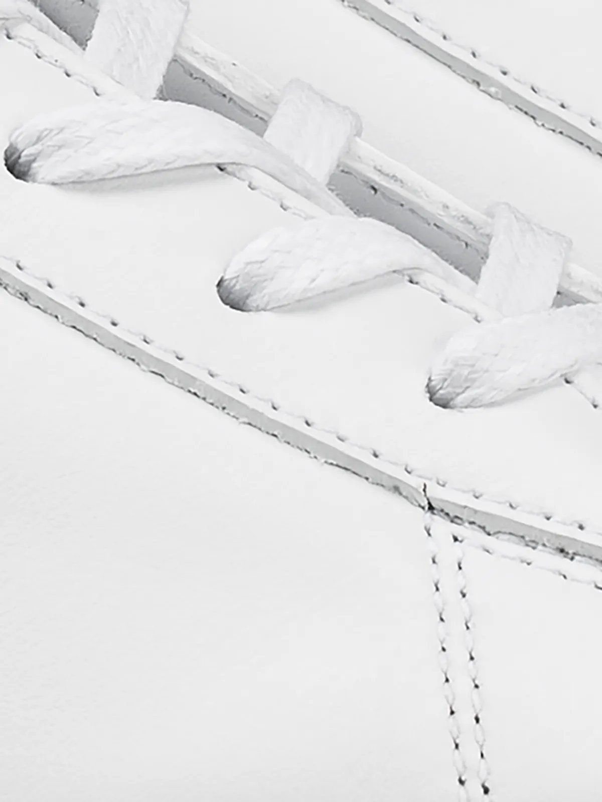 Capri Mid Leather Sneaker in Triple White sold by Koio product image thumbnail 5