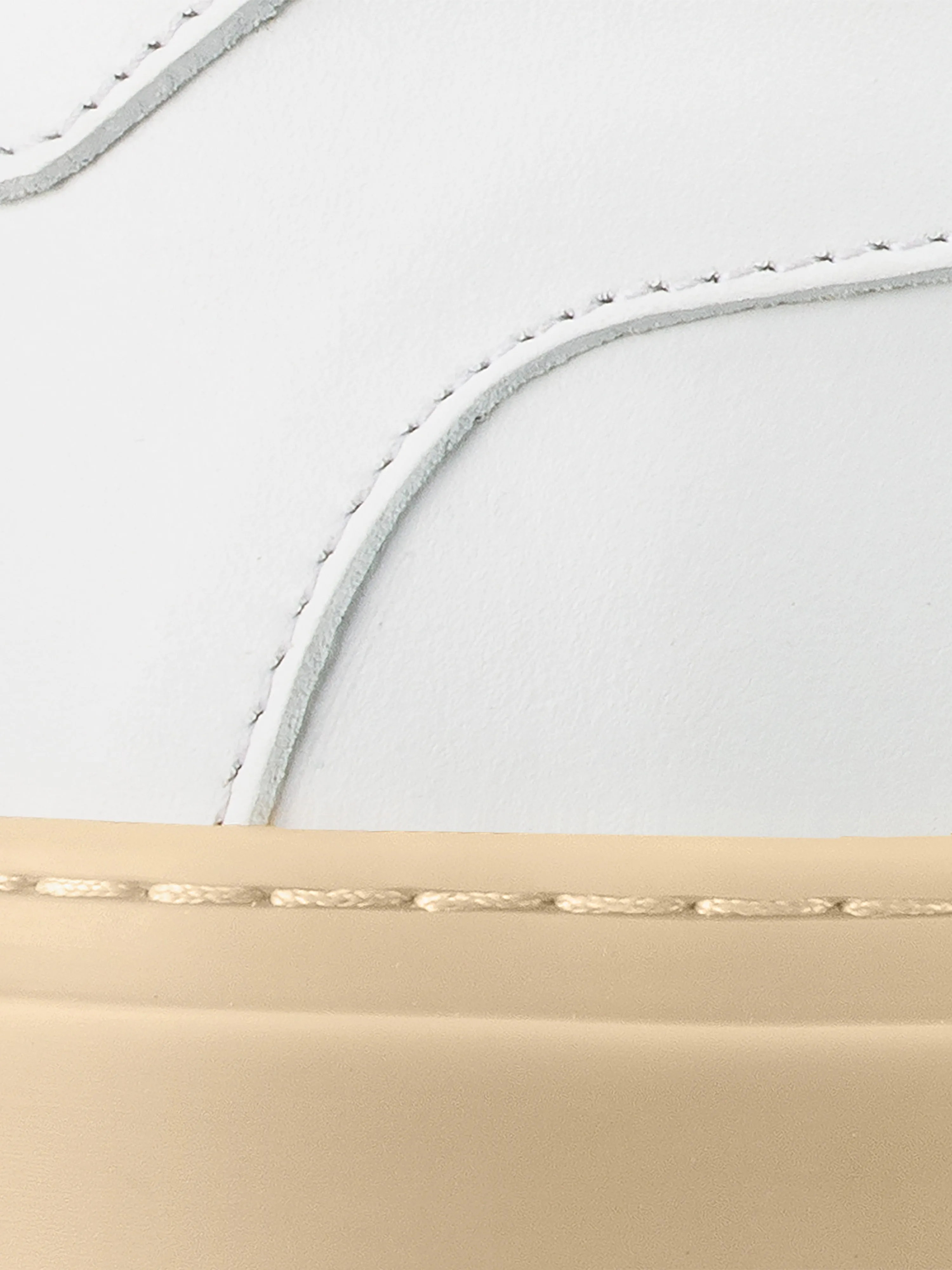Capri Leather Sneaker in White Light Gum sold by Koio product image thumbnail 5