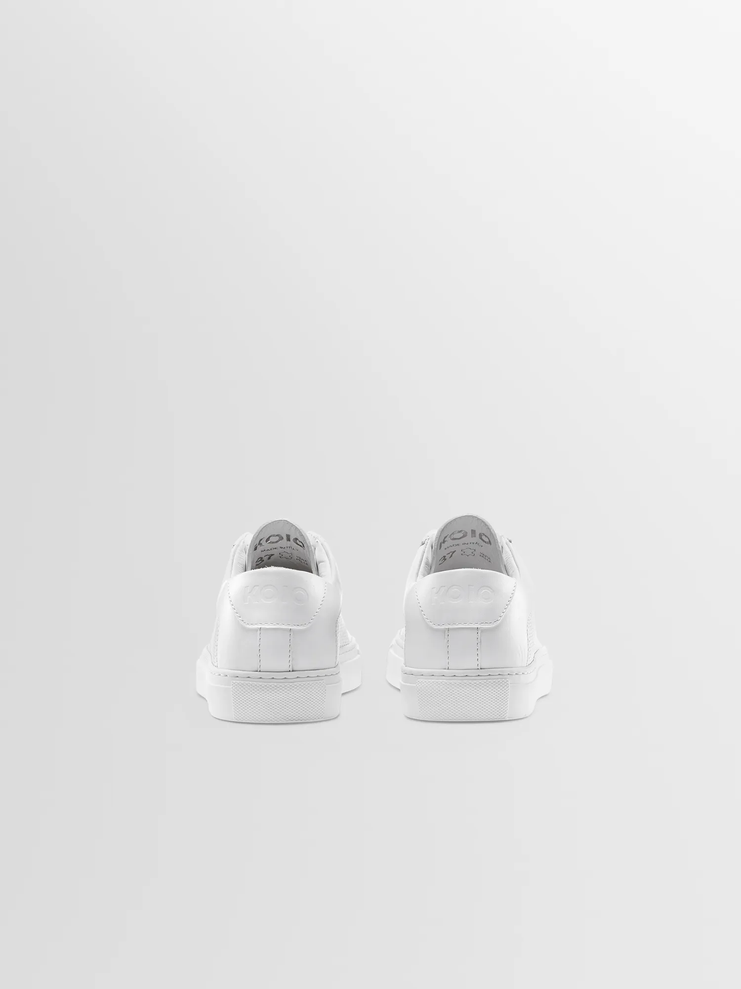 Capri in Triple White Perforated sold by Koio product image thumbnail 4