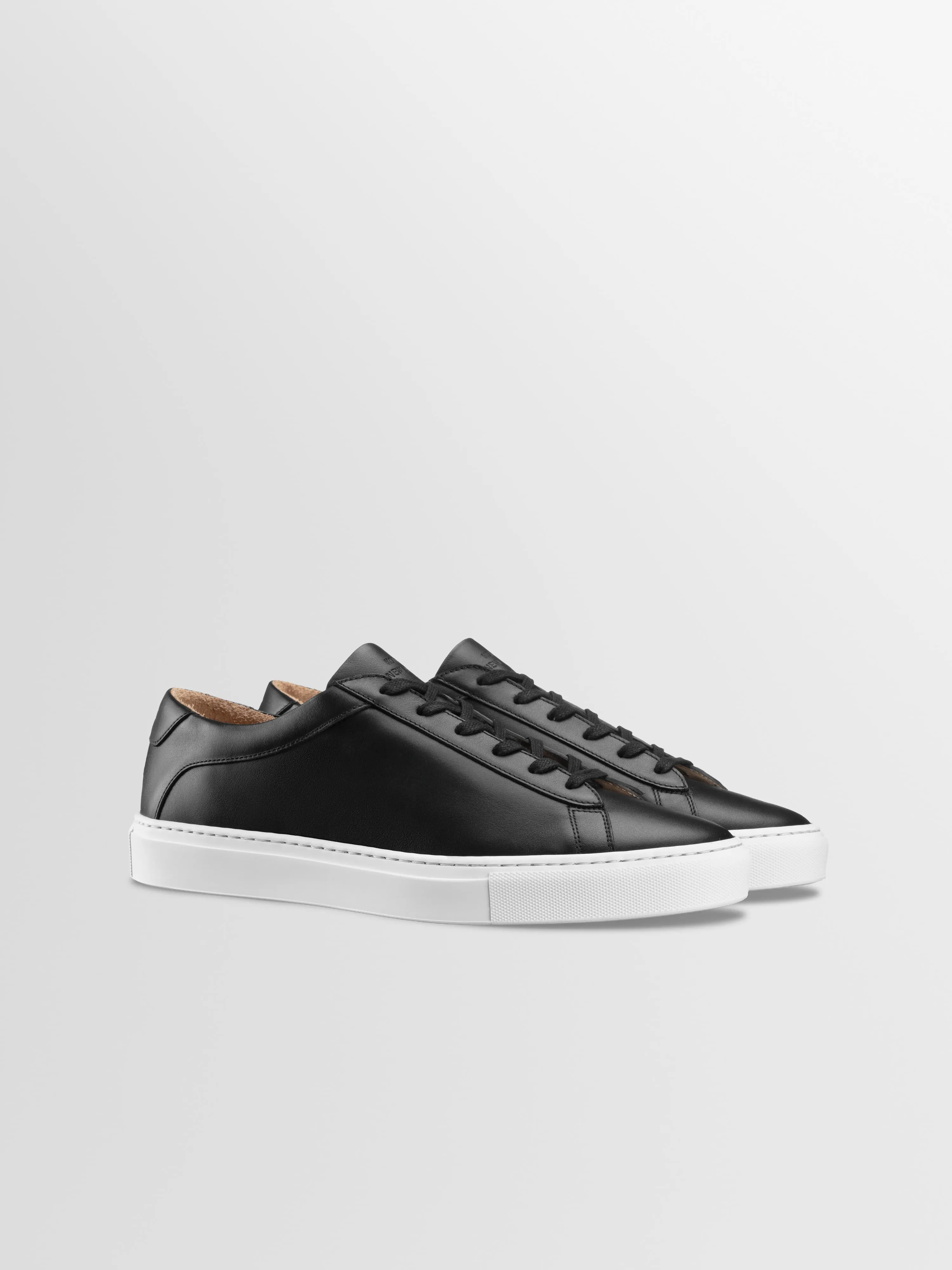 Capri Leather Sneaker in Onyx sold by Koio product image thumbnail 2