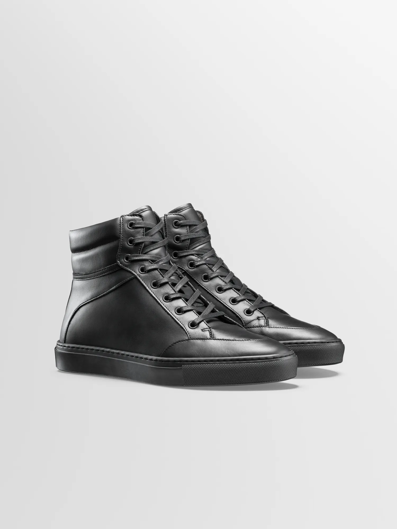 Primo Leather Sneaker in Nero sold by Koio product image thumbnail 2