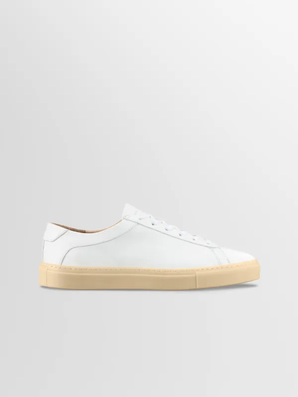 Capri in White Light Gum sold by Koio