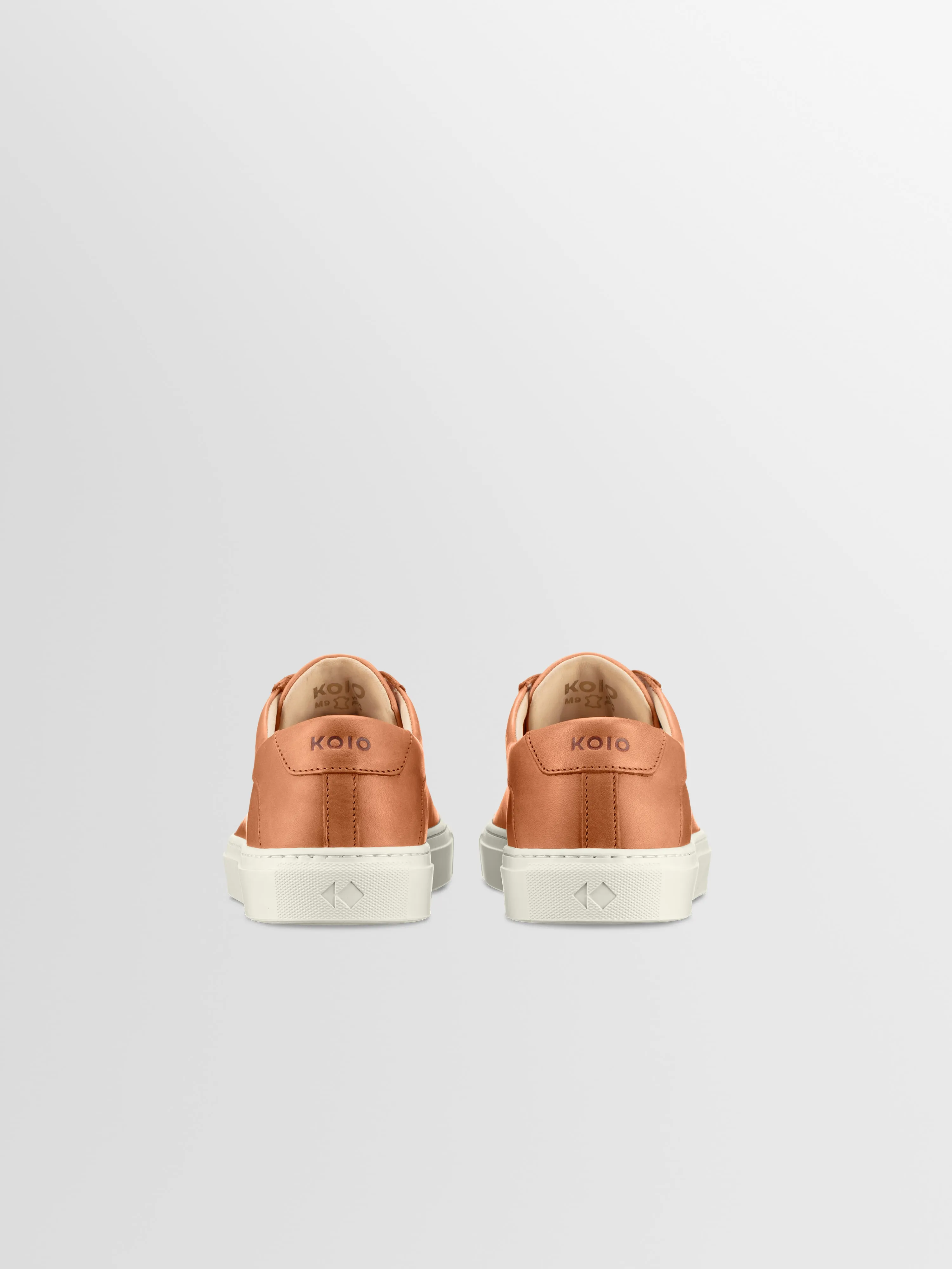 Capri Leather Sneaker in Castagna Wide fit sold by Koio product image thumbnail 4