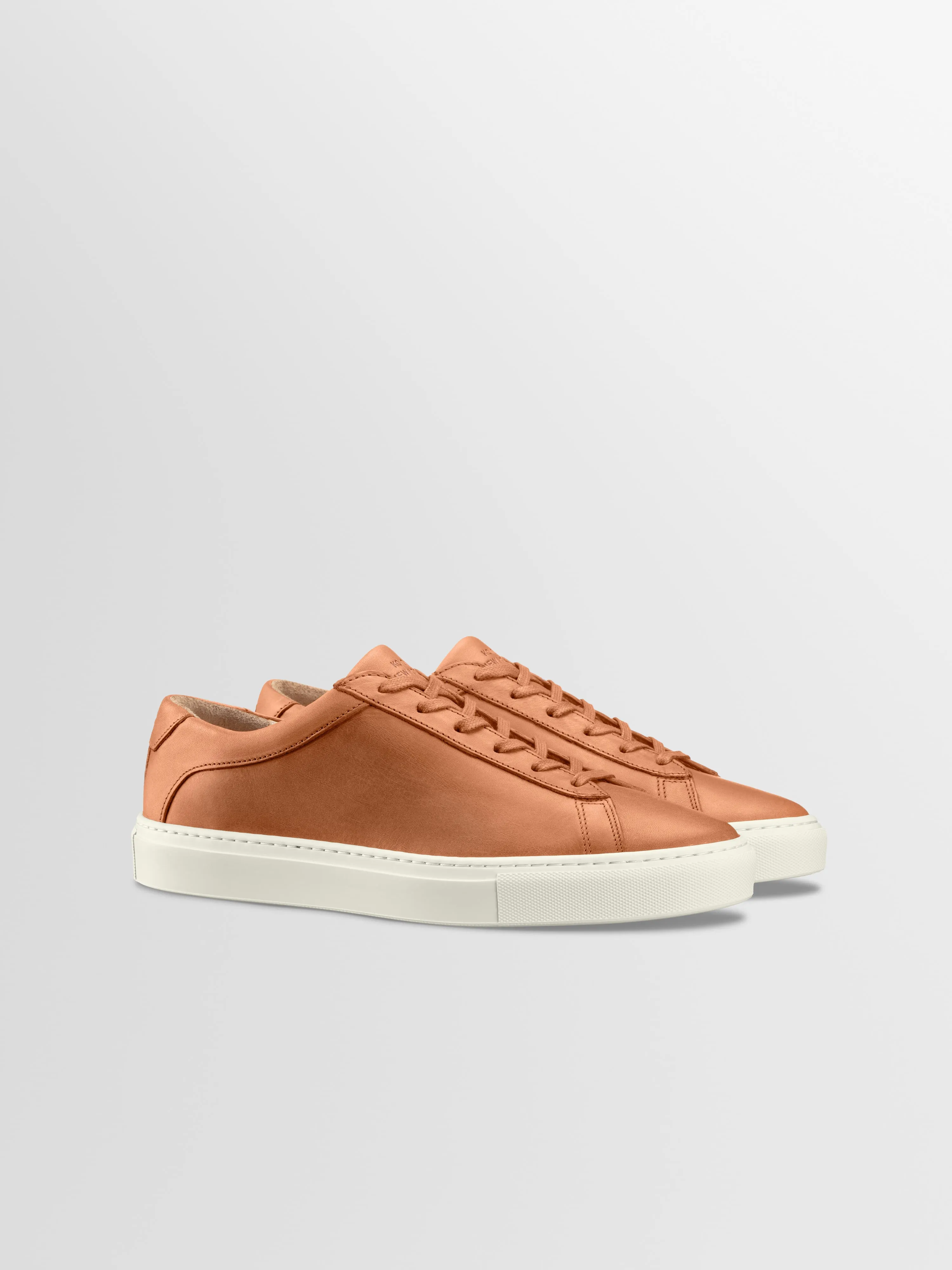 Capri Leather Sneaker in Castagna Wide fit sold by Koio product image thumbnail 2