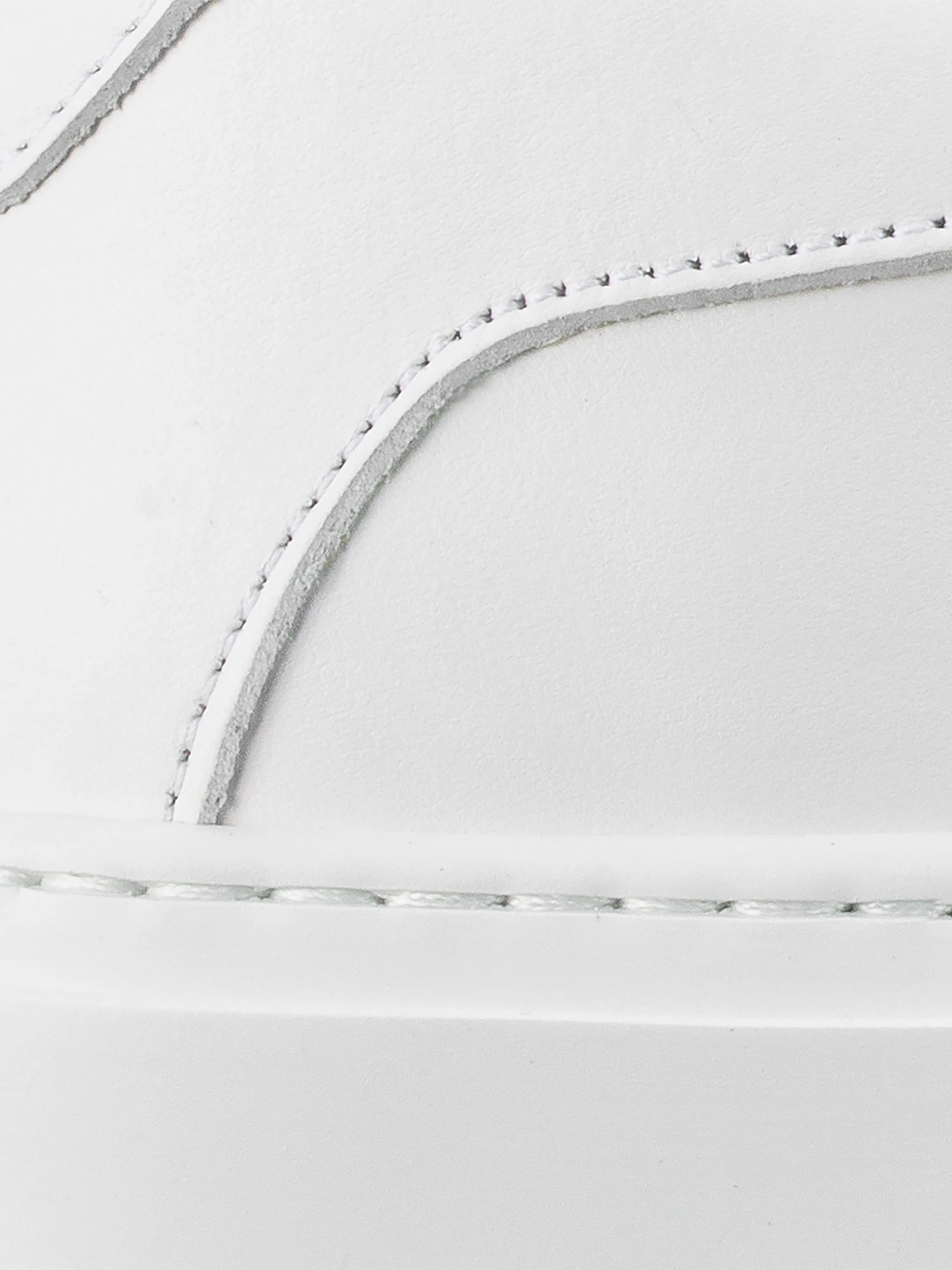Capri Leather Sneaker in Triple White Wide Fit sold by Koio product image thumbnail 5